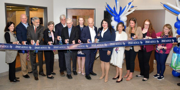 Ribbon cutting - Upstate's New Facility